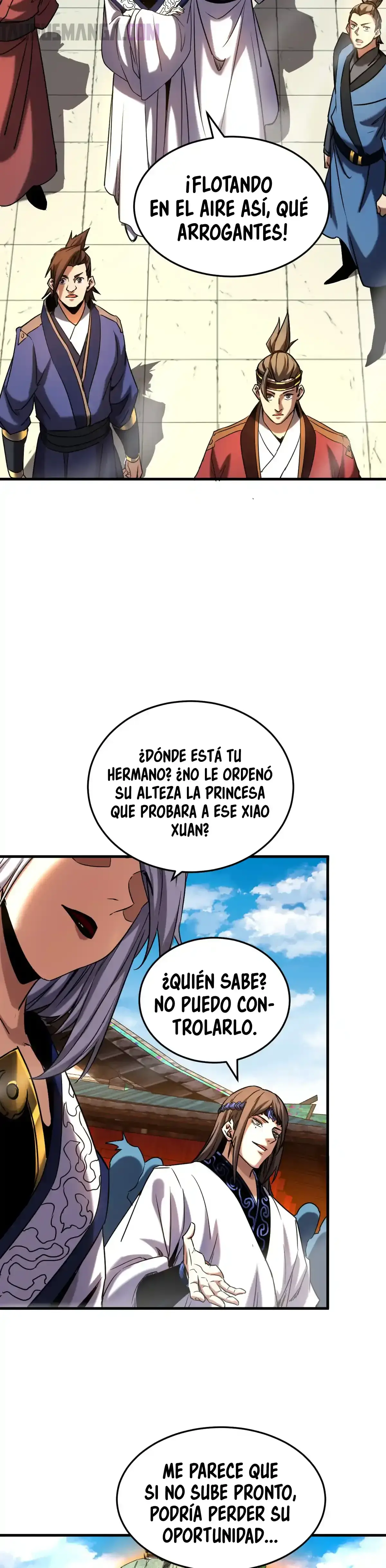 Mientras mis discípulas se matan, yo me relajo! > Capitulo 142 > Page 51